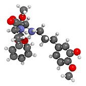 Advantame sugar substitute molecule