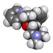 Doxylamine antihistamine drug molecule