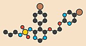 Macitentan PAH drug molecule
