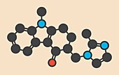 Ondansetron drug molecule