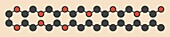 Polidocanol sclerosant drug molecule