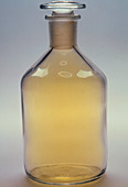 Bottle of chlorine gas