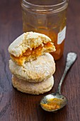 Scones mit Marmelade (England)