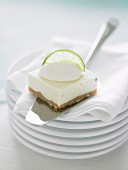 Lime Cheesecake Squares