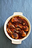 Oven-roasted chicken legs