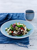Brown Rice, Roasted Vegetable & Goats Cheese Salad