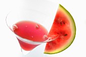 Melon Rouge drink (close up)