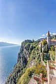 Church in Pieve, Lake Garda, Italy