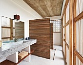 Moderne Architektur im Badezimmer