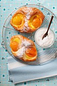 Oranais (puff pastries with apricots, France)