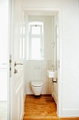 Toilet in period apartment