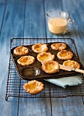 Classic Yorkshire puddings in a muffin tin