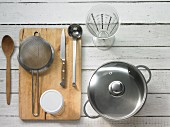 Kitchen utensils for making chutney