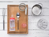 Kitchen utensils for making baby food