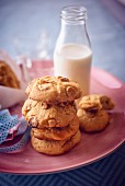 White chocolate cookies