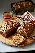 Wholemeal bread loaf