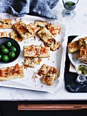 Fennel, cheese and chilli biscuits