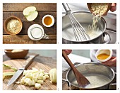 How to prepare apple & sea buckthorn millet seed porridge