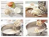 How to prepare pear porridge