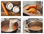 How to prepare spelt porridge with carrot