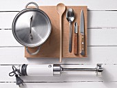 Kitchen utensils for preparing baby food