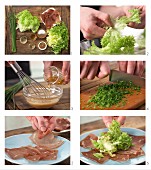 How to prepare ham carpaccio