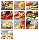 How to prepare gratinated Spätzle (soft egg noodles)