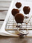 Chocolate truffles on a grid