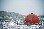 'Apple Hut,Antarctica'