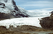 Athabasca Glacier in 1987