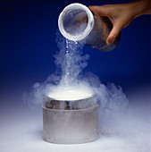 Pouring Liquid Nitrogen