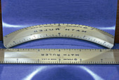 Ruler Reflected in Concave Mirror