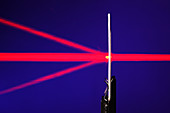 Red Laser Beam Split