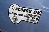 Clean Air Sticker
