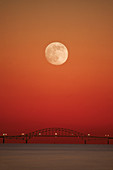 Full Moon over Bridge