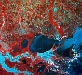 'New Orleans From Space,1988'