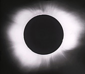 Solar Eclipse with outer Corona