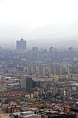 Smog in Mexico City,Mexico