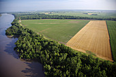 Levee and Farmlands