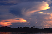 Clouds in the Amazon