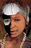 Mt. Hagen tribe member,Papua New Guinea