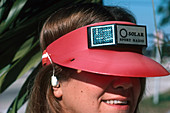 Solar-Powered Hat Radio