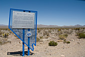 Nevada Test Site Sign