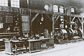 Tesla's and Westinghouse's Lab
