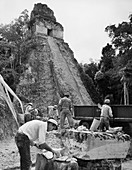 Archaeologists at Work,Guatemala