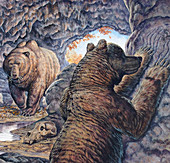 Extinct Cave Bear