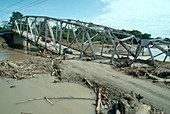 Earthquake Damage to Bridge