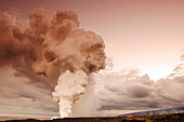 Coastal Steam Plume at Kilauea Volcano,H