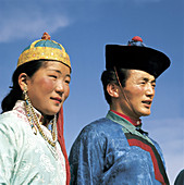 Mongolian Folk Dancers
