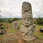 Pre-Columbian statues